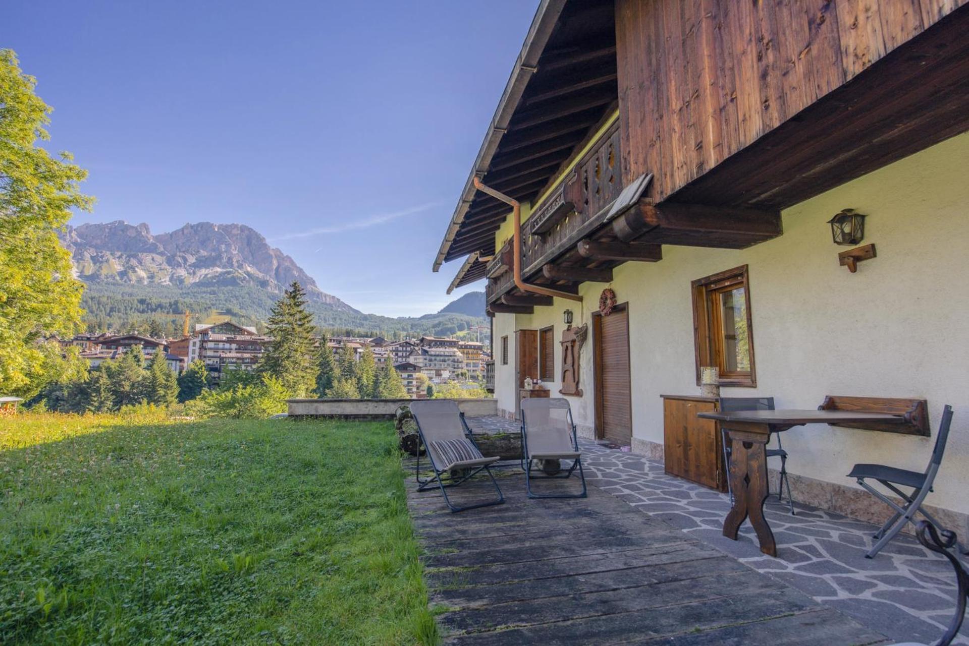 Ferienwohnung Casa Betulla Cortina d'Ampezzo Exterior foto